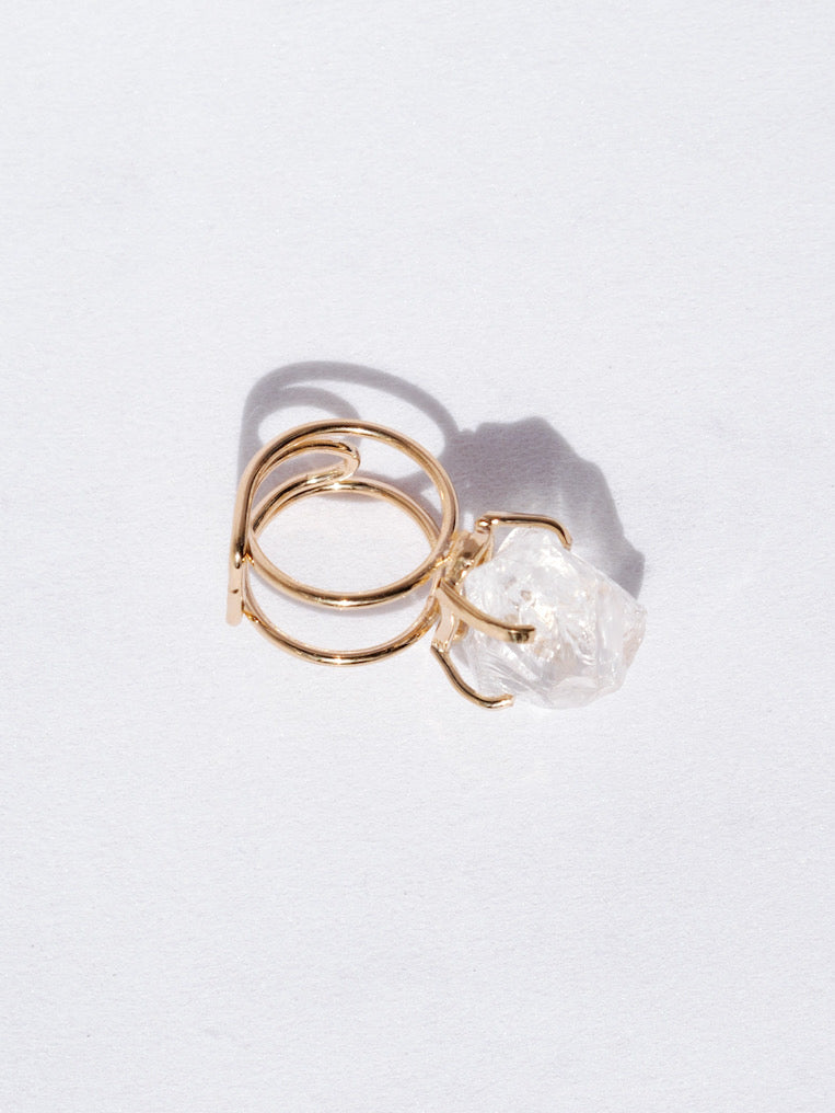 MINERAL LOOPS Crystal Rings