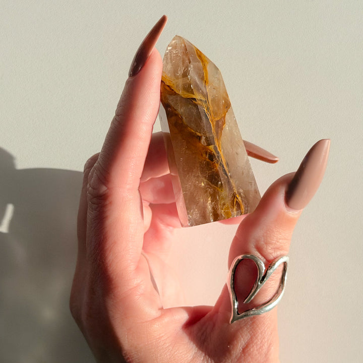 Golden Healer Quartz Point | 98g