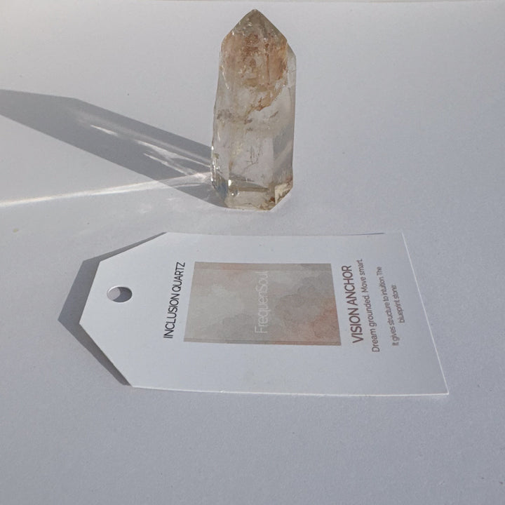 Inclusion Quartz 63g | 6x2.5cm