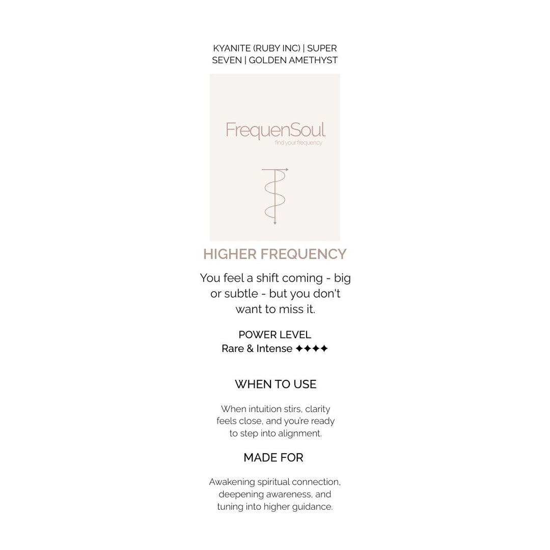 HIGHER FREQUENCY Crystal Set – Intuition and Spiritual Alignment