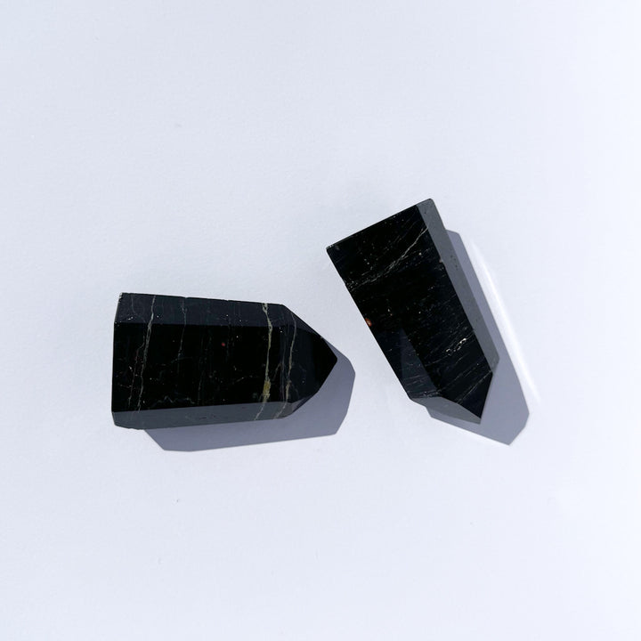 EARTH’S POINT Black Tourmaline — Force Field → Protection, Grounding, Boundaries