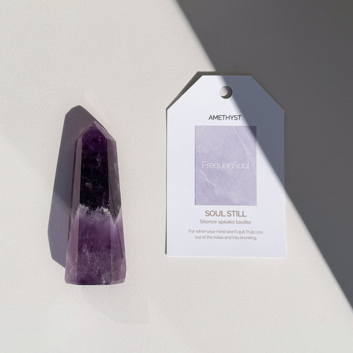AMETHYST POINT - 56g | 7.5x2cm