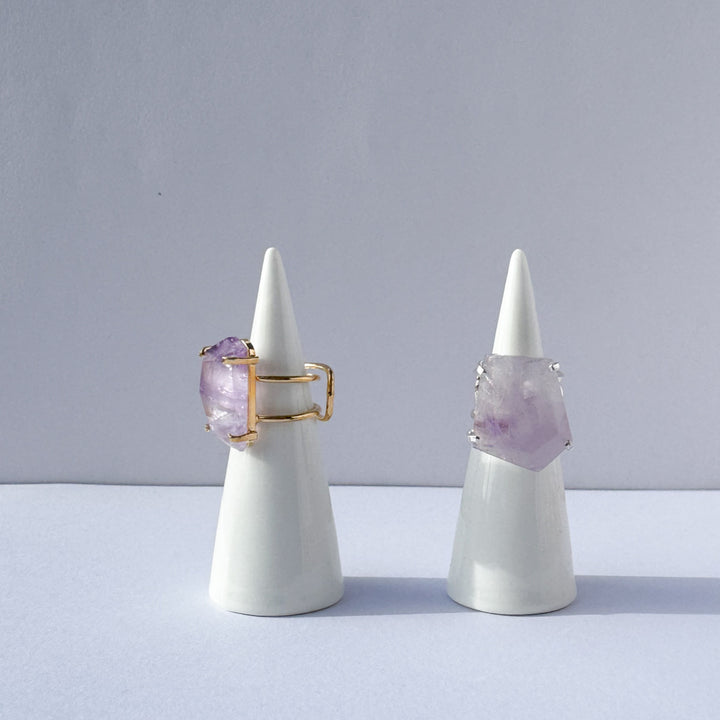 MINERAL LOOP Amethyst Ring