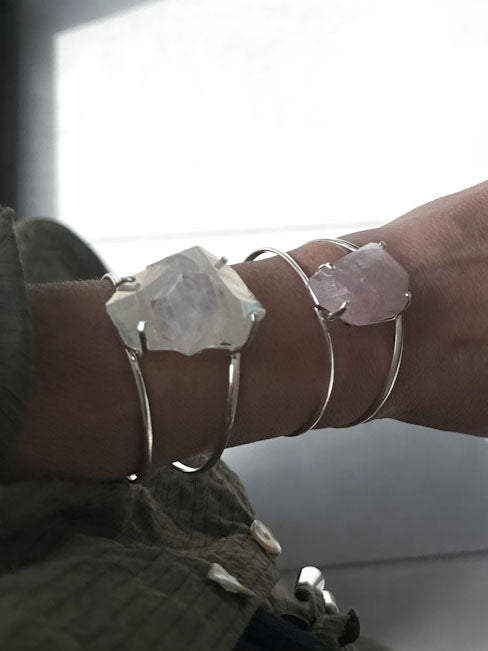 MINERAL CURRENT  Clear Quartz Bracelet