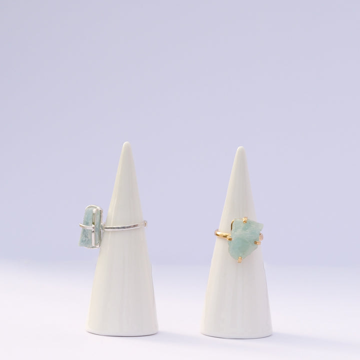 SIGNAL BAND Aquamarine Ring