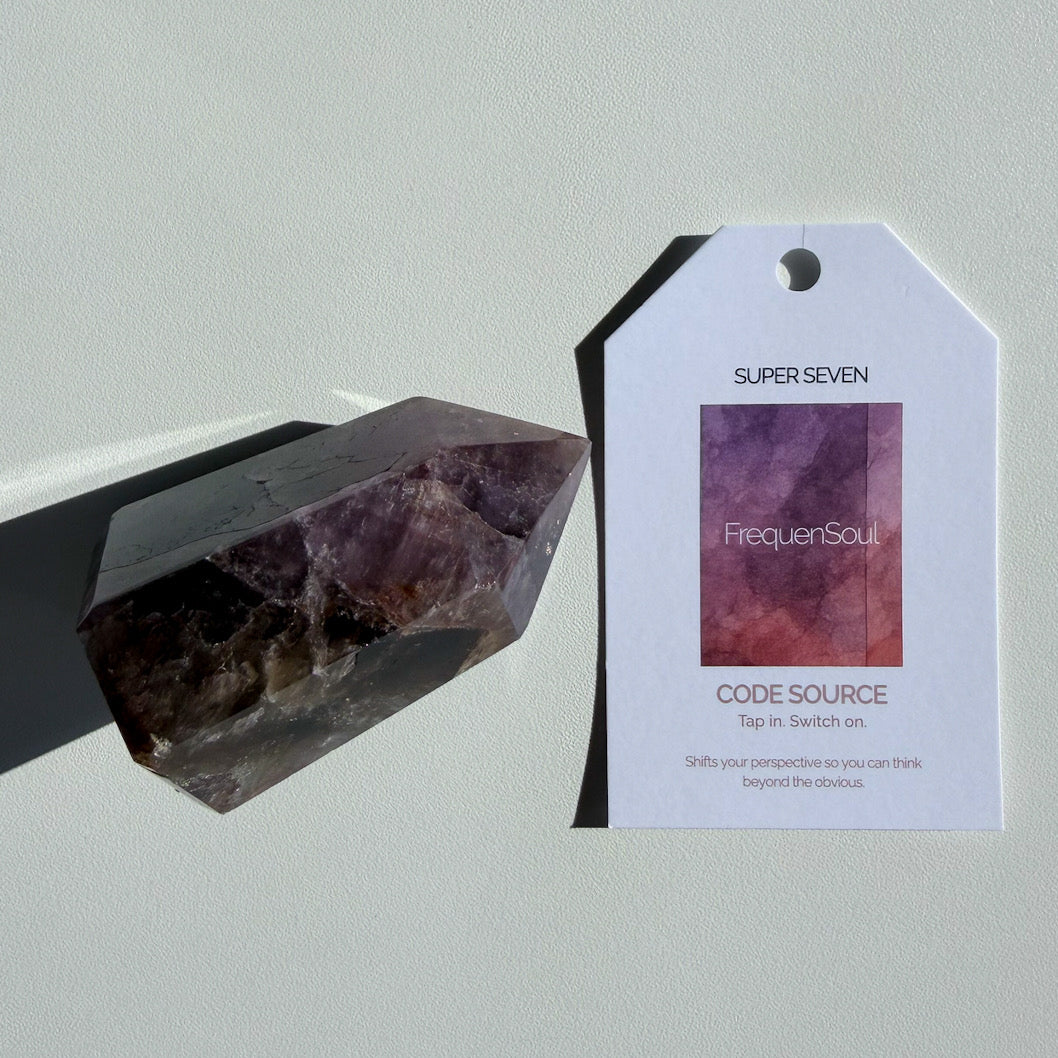 Super Seven | Polished Point | 134g  | Brazil