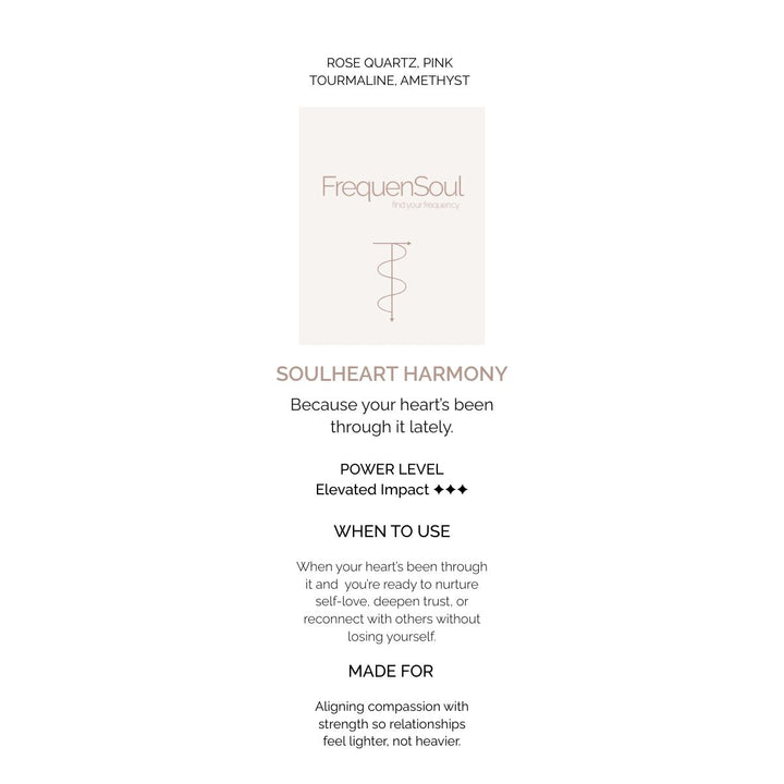 SOULHEART HARMONY Crystal Formation – Build Love and Lasting Connection