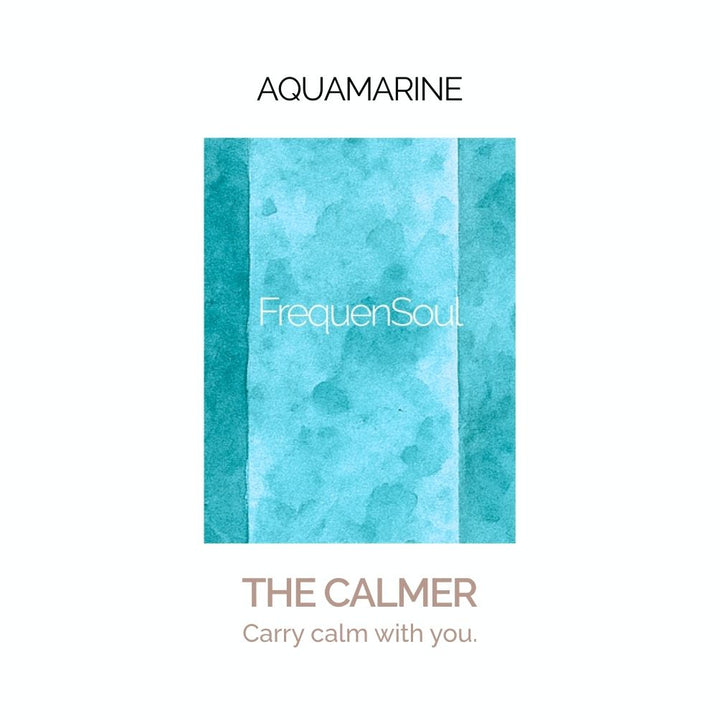 SIGNAL BAND Aquamarine Ring