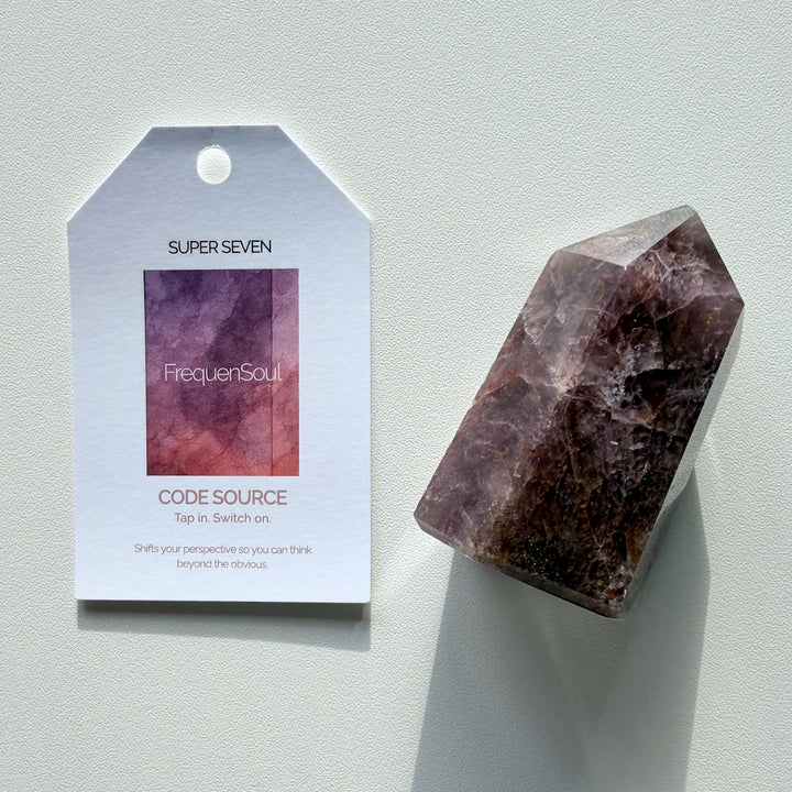 Super Seven | Polished Point | 107g  | Brazil