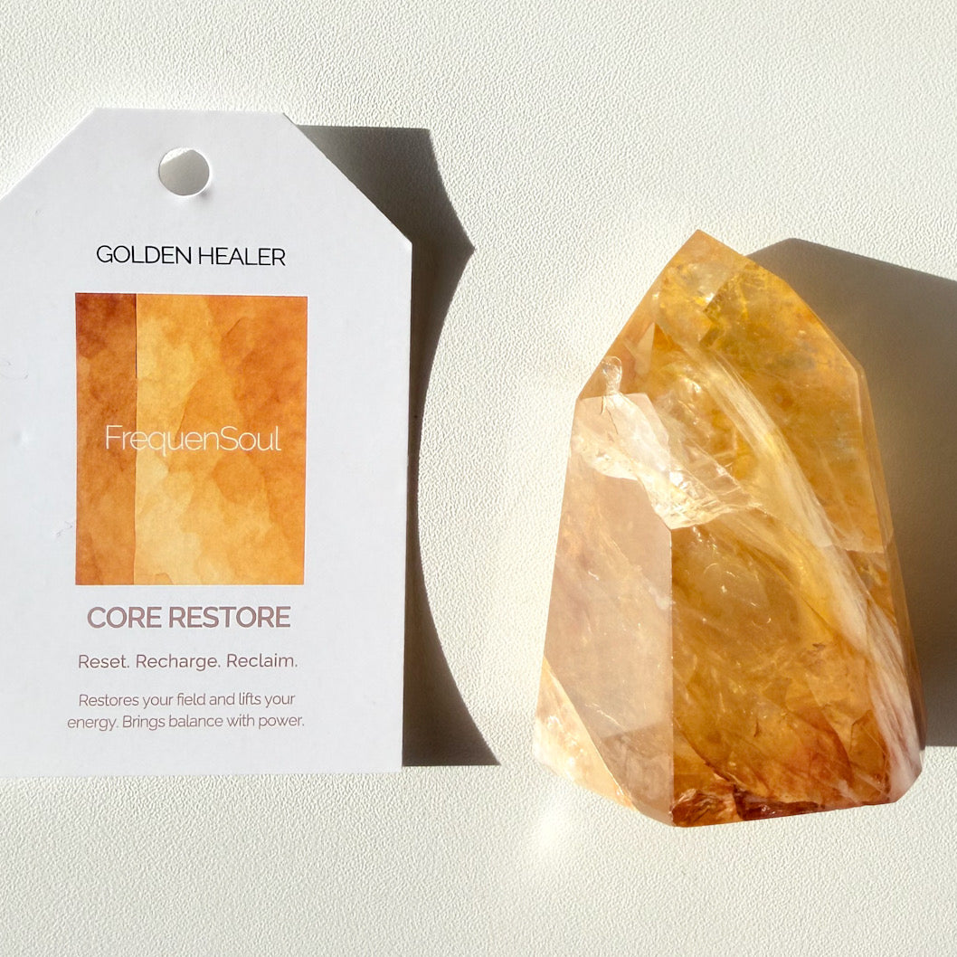 Golden Healer Freeform Point | 154g 7.5x4.5cm