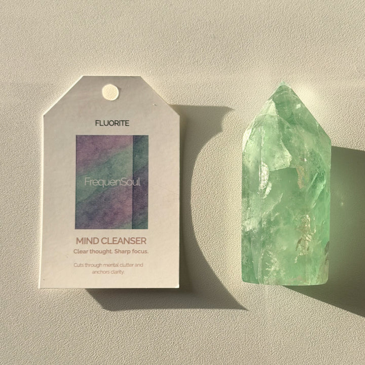GREEN FLUORITE TOWER | 157g