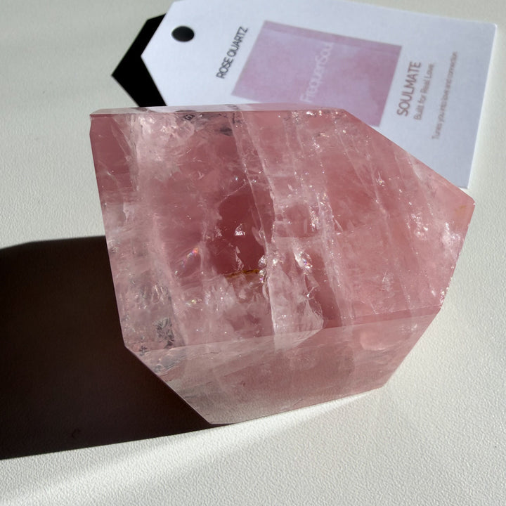 DEEP ROSE QUARTZ Freeform – 180g | Brazil