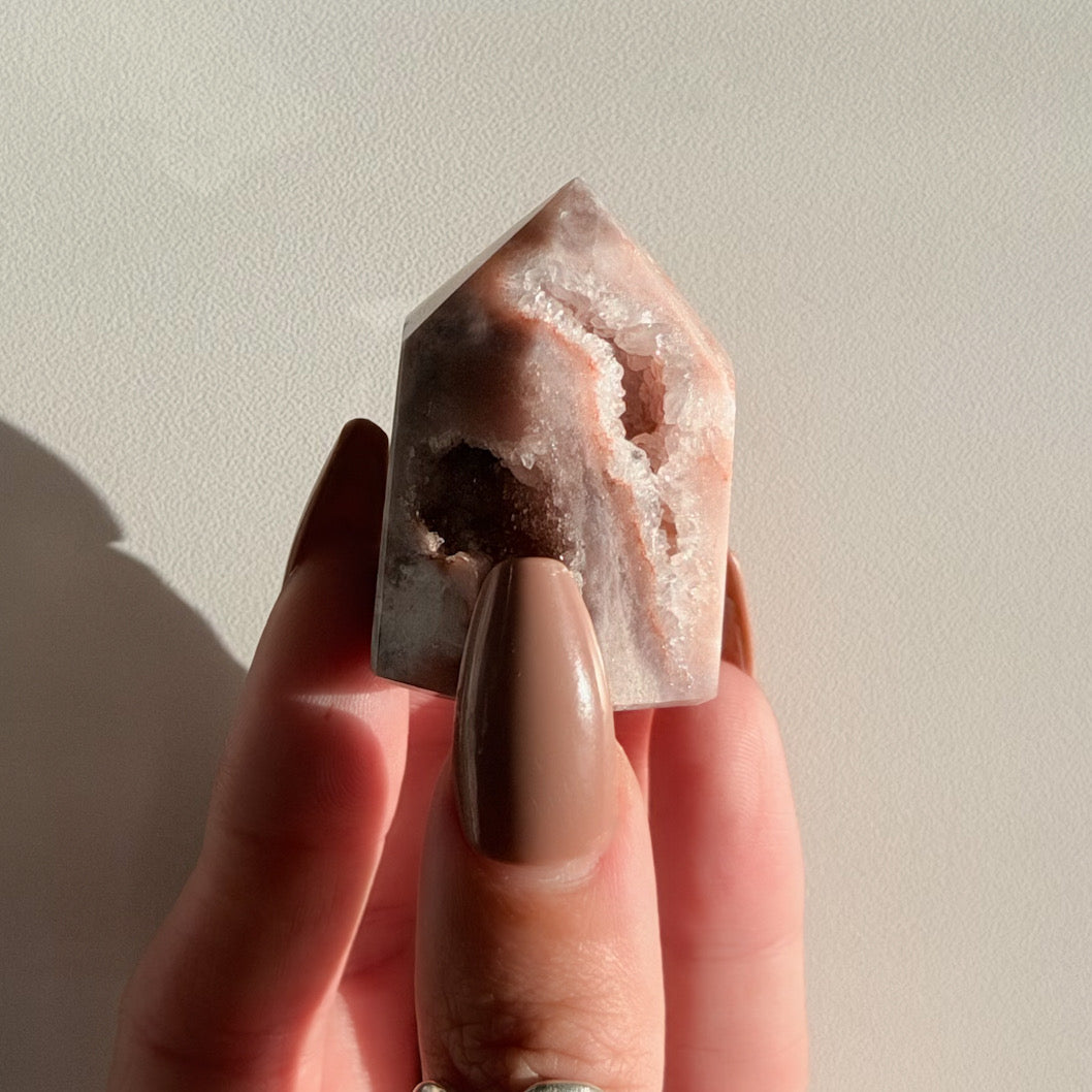 Pink Amethyst Freeform Point | Brazil | 48g
