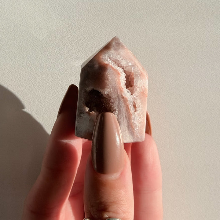 Pink Amethyst Freeform Point | Brazil | 48g
