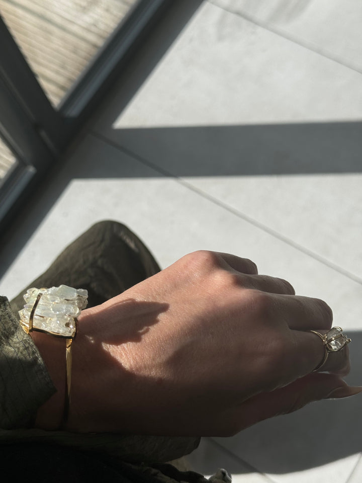 MINERAL CURRENT  Clear Quartz Bracelet