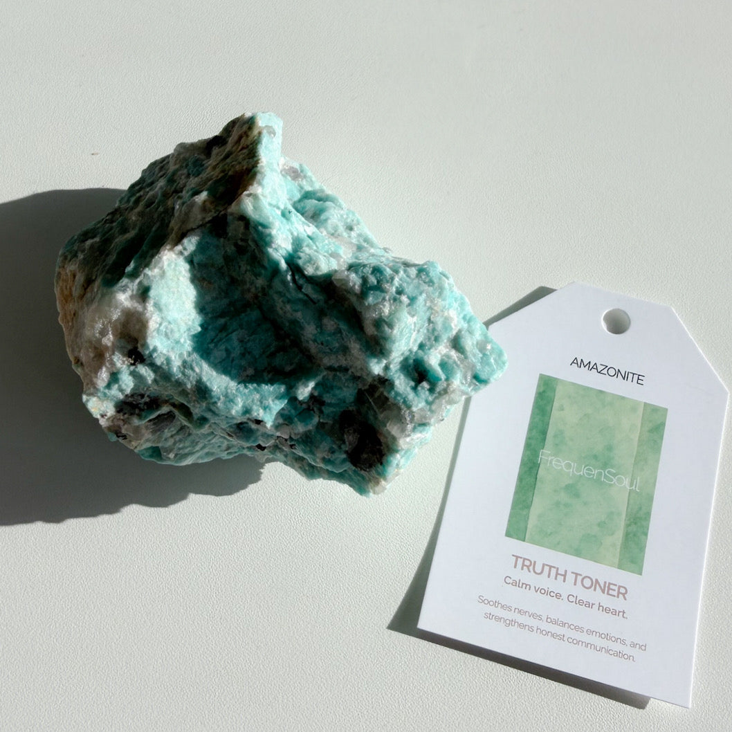 AMAZONITE | RAW 333g | TRUTH TONER