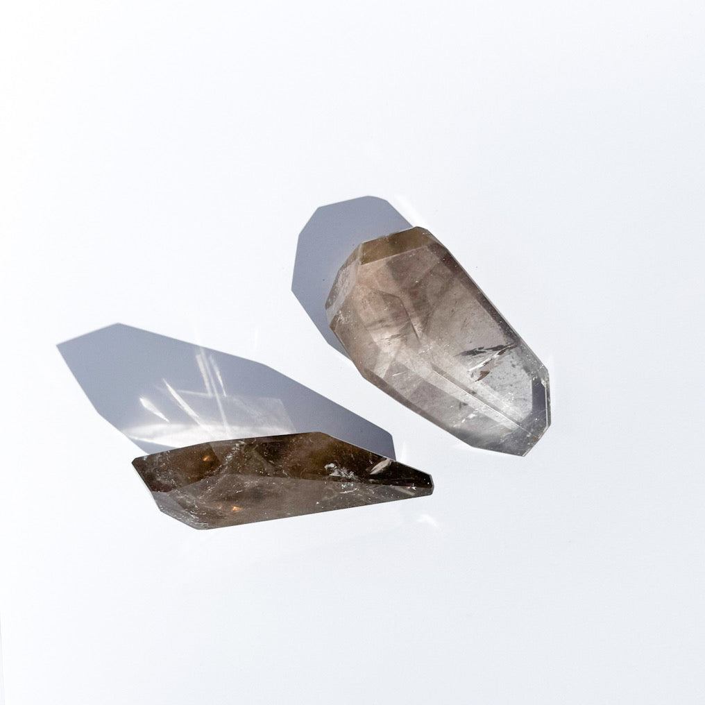 EARTH’S EDGE FREEFORM Smokey Quartz — Ground Rule → Stability, Grounding, Protection