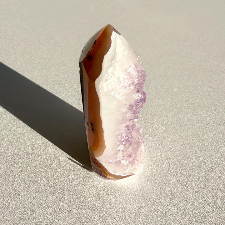 Amethyst Druzy &amp; Agate Point