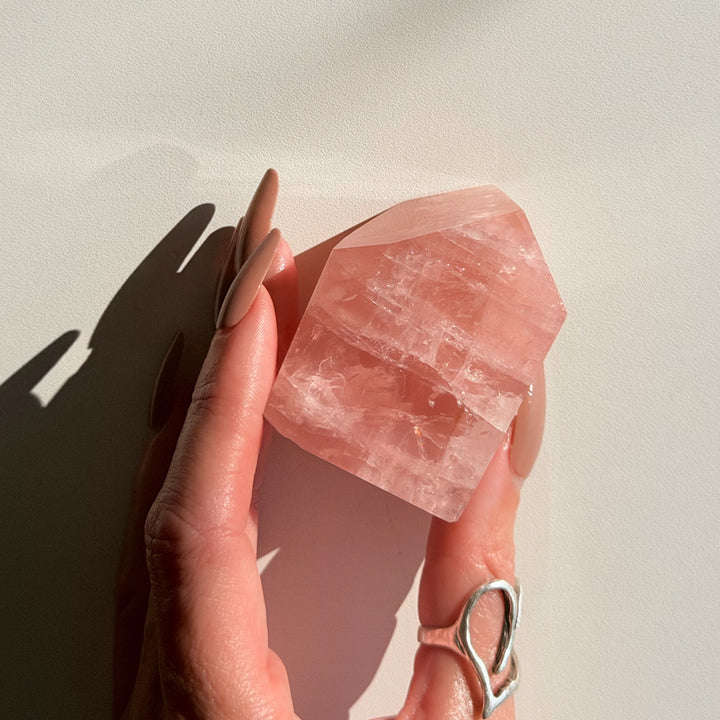 DEEP ROSE QUARTZ Freeform – 180g | Brazil
