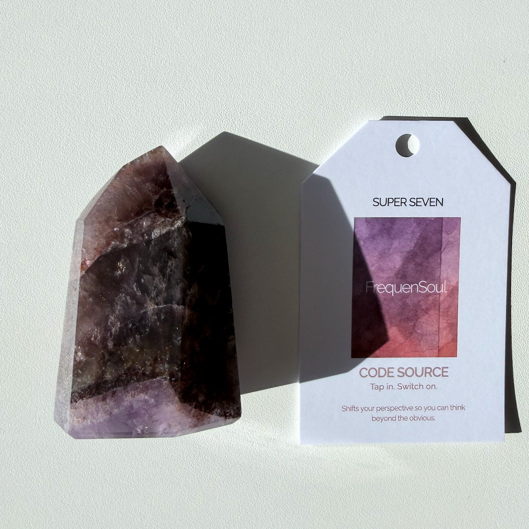 Super Seven | Polished Point | 108g  | Brazil