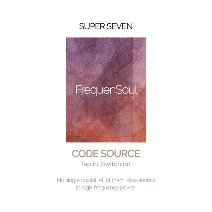 EARTH’S POINT Super Seven — Code Source → Spiritual, Transformation, Abundance