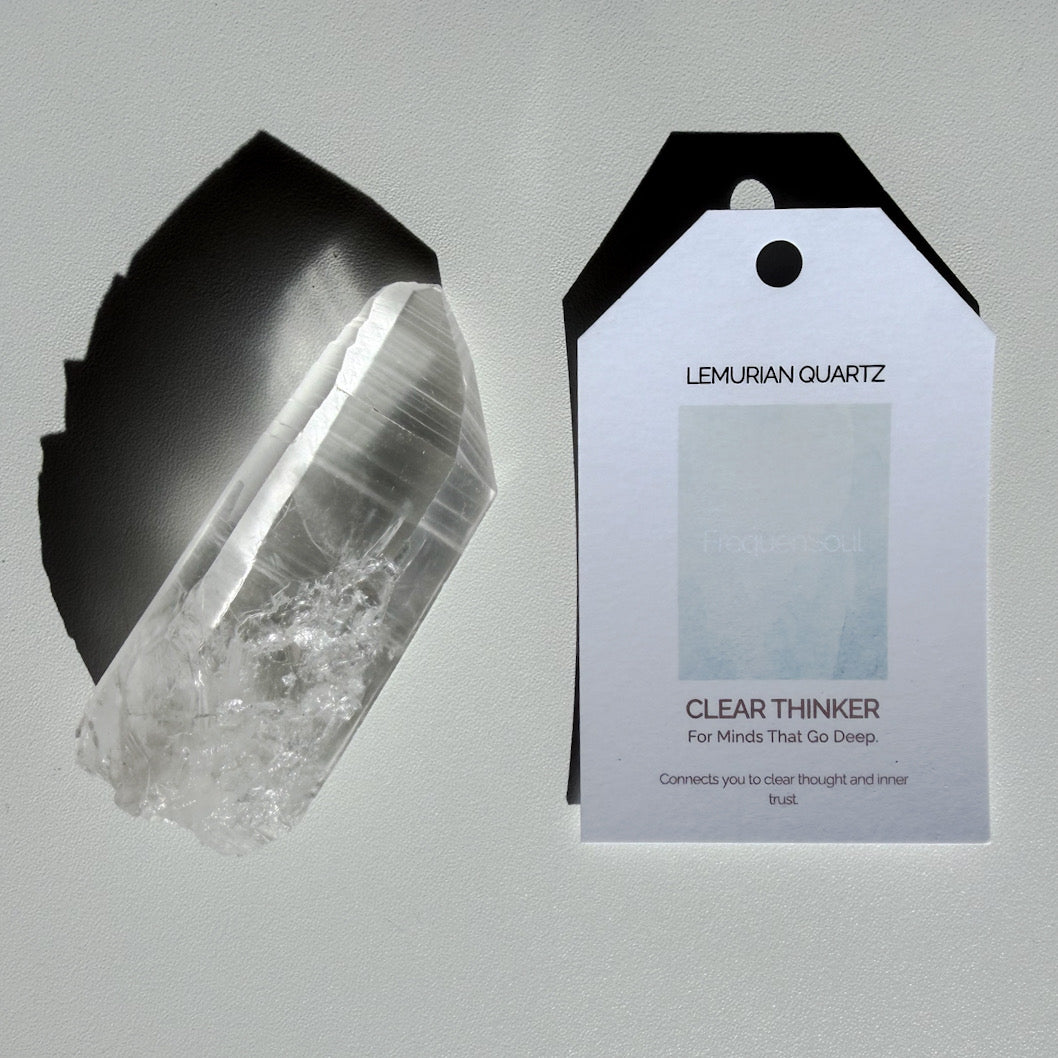 Lemurian Quartz Point | 88g | A grade