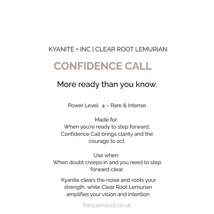 CONFIDENCE CALL Mini Frequency
