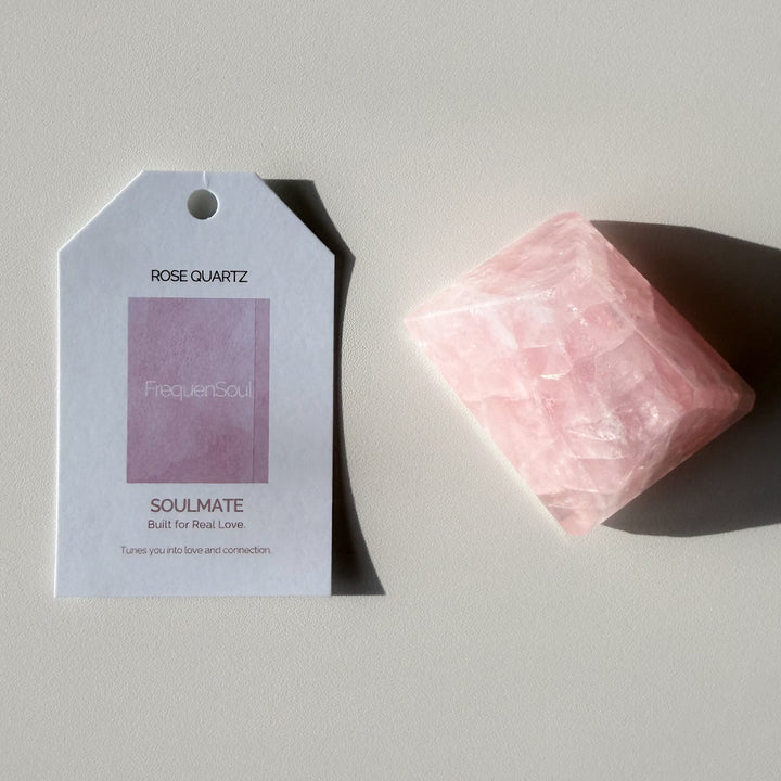 ROSE QUARTZ Freeform Prism – 136g | Brazil