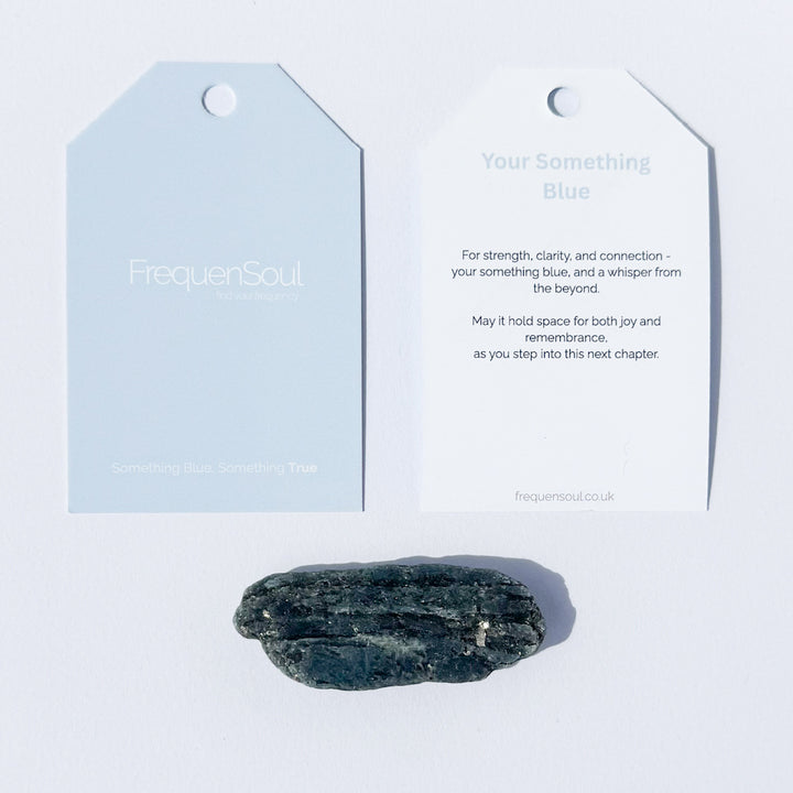 Something Blue Wedding Gift – Kyanite Crystal