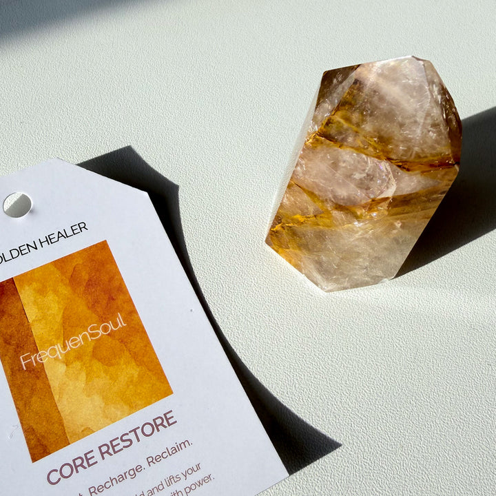 Golden Healer Quartz Point | 98g