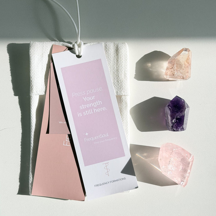 SOFT RESET Crystal Set – Ease Stress &amp; Realign Energy