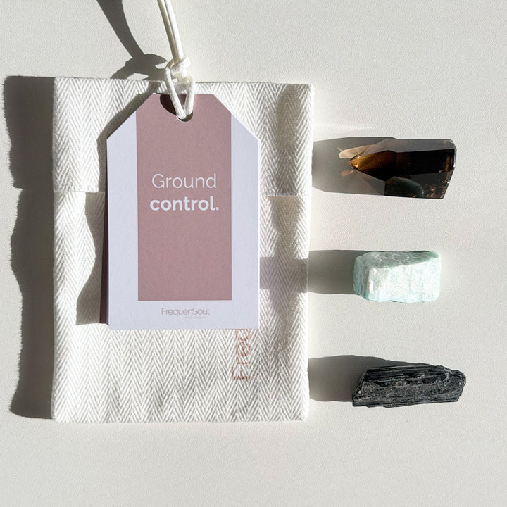 GROUN CONTROL  Mini Crystal Set – Everyday Balance &amp; Energy Lift