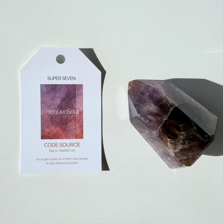 Super Seven | Polished Freeform Point | 121g  | Brazil