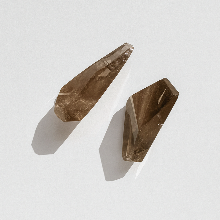 EARTH’S EDGE FREEFORM Smokey Quartz — Ground Rule → Stability, Grounding, Protection