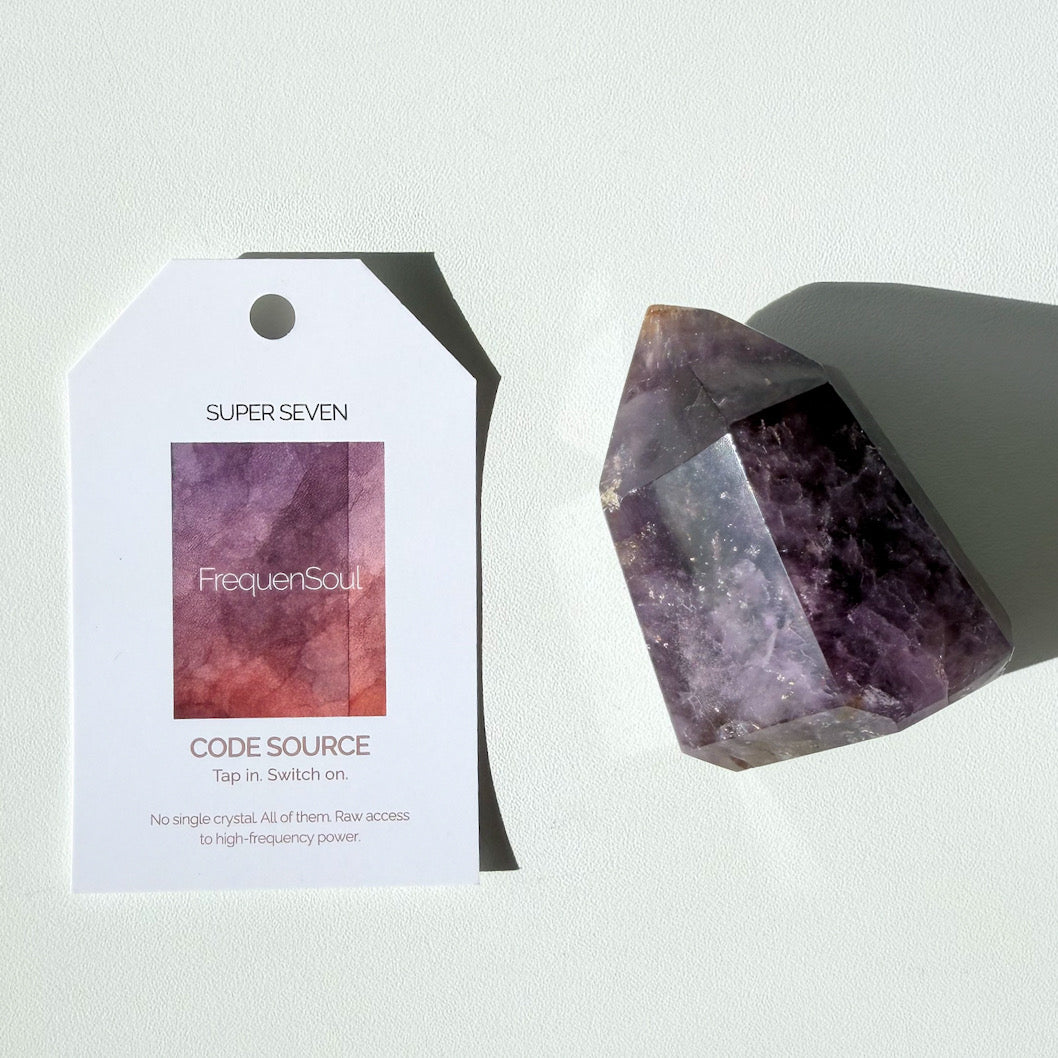 Super Seven | Polished Freeform Point | 121g  | Brazil