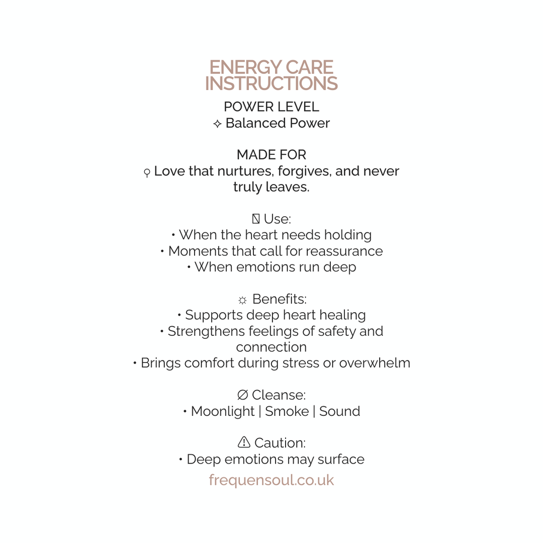 A MOTHER’S LOVE Pink Amethyst