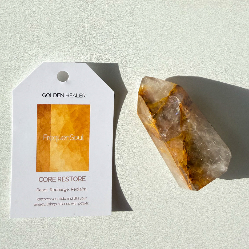 Golden Healer Quartz Point | 98g