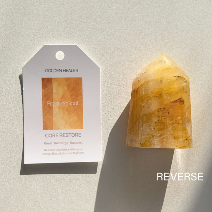 Golden Healer Point | 135g 7x5cm