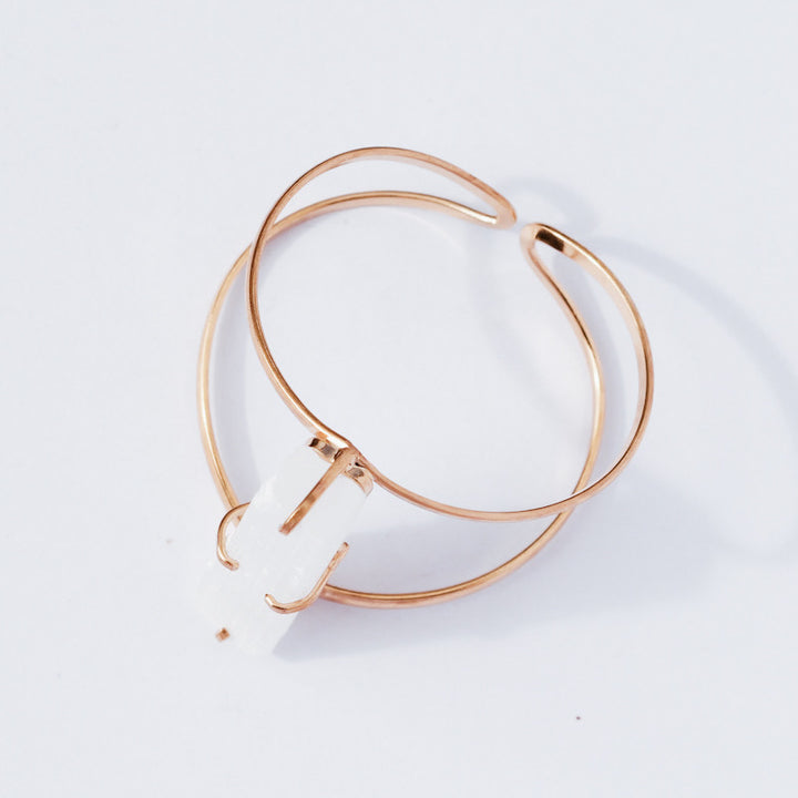 MINERAL CURRENT CLEARLINE Selenite Bracelet