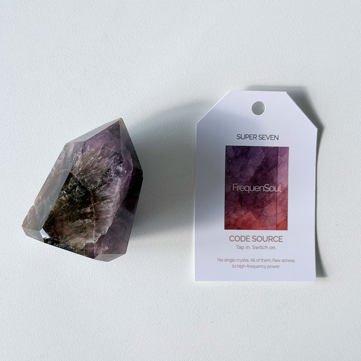 Super Seven | Polished Freeform Point | 121g  | Brazil