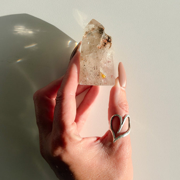 Inclusion Quartz 89g | 6.5x3.5cm