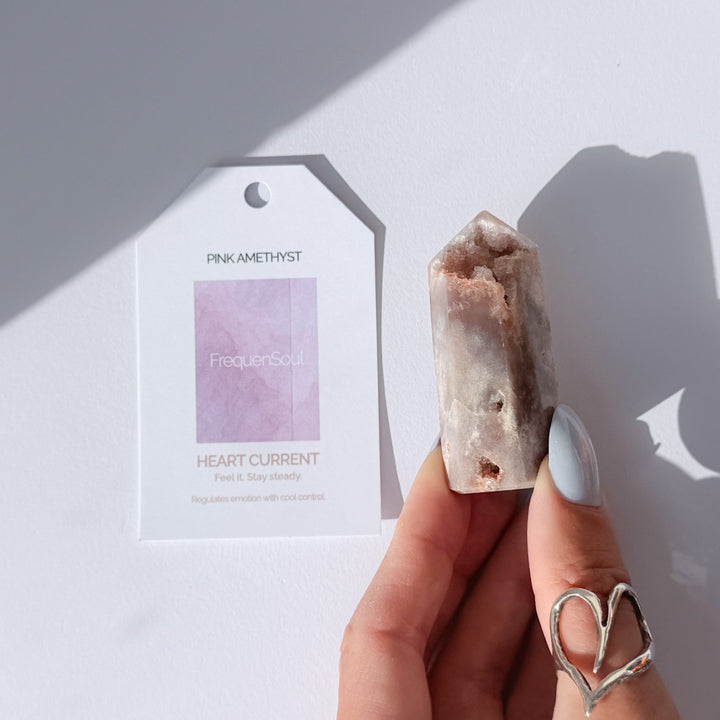 Pink Amethyst Point | 64g