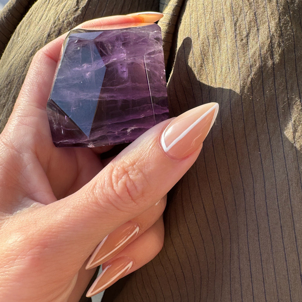 EARTH’S EDGE FREEFORM Amethyst — Soul Still → Calm, Spiritual, Healing