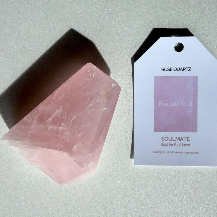 ROSE QUARTZ Freeform – 148g | Brazil