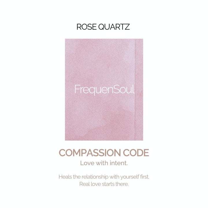 SIGNAL BAND COMPASSION CODE Rose Quartz