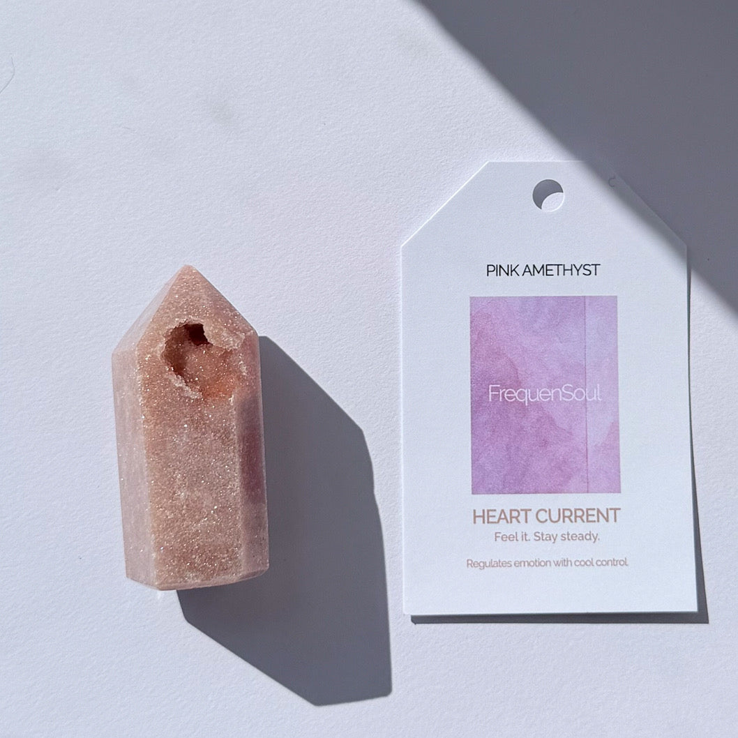 Pink Amethyst Point | 63g | 5.5x3cm