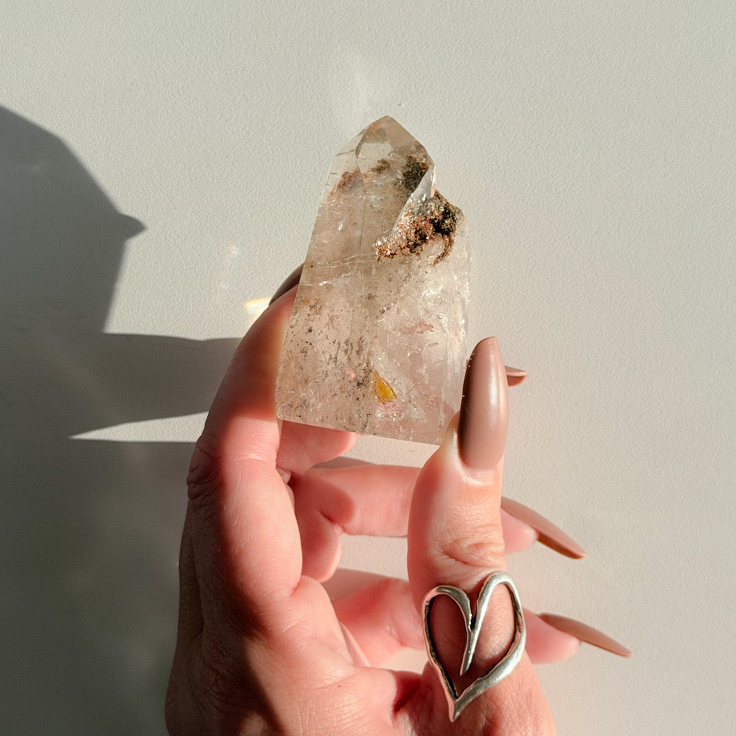 Inclusion Quartz 89g | 6.5x3.5cm