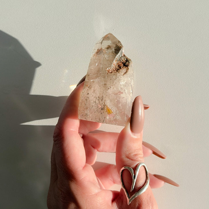 Inclusion Quartz 89g | 6.5x3.5cm