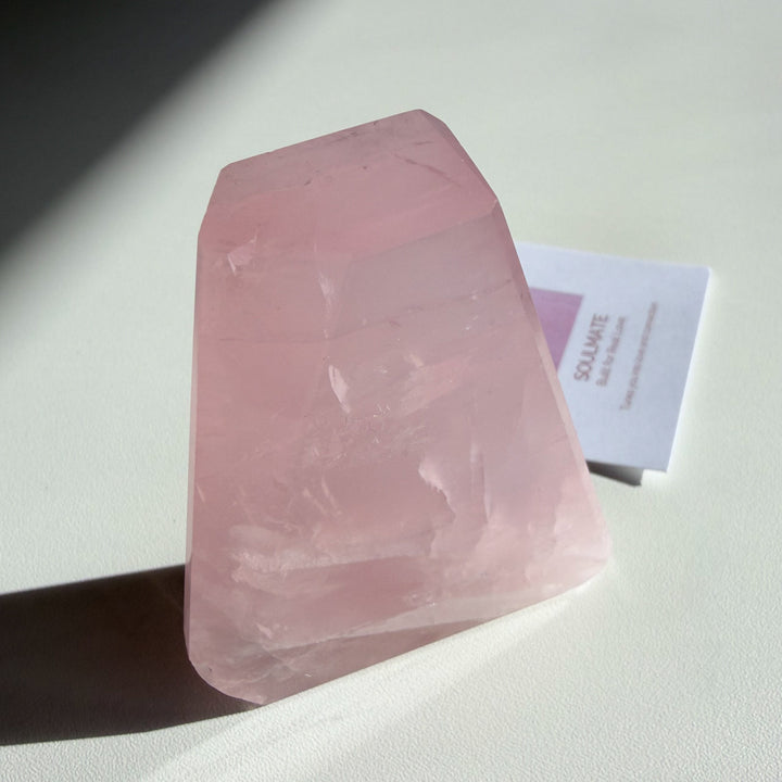 ROSE QUARTZ Freeform – 148g | Brazil