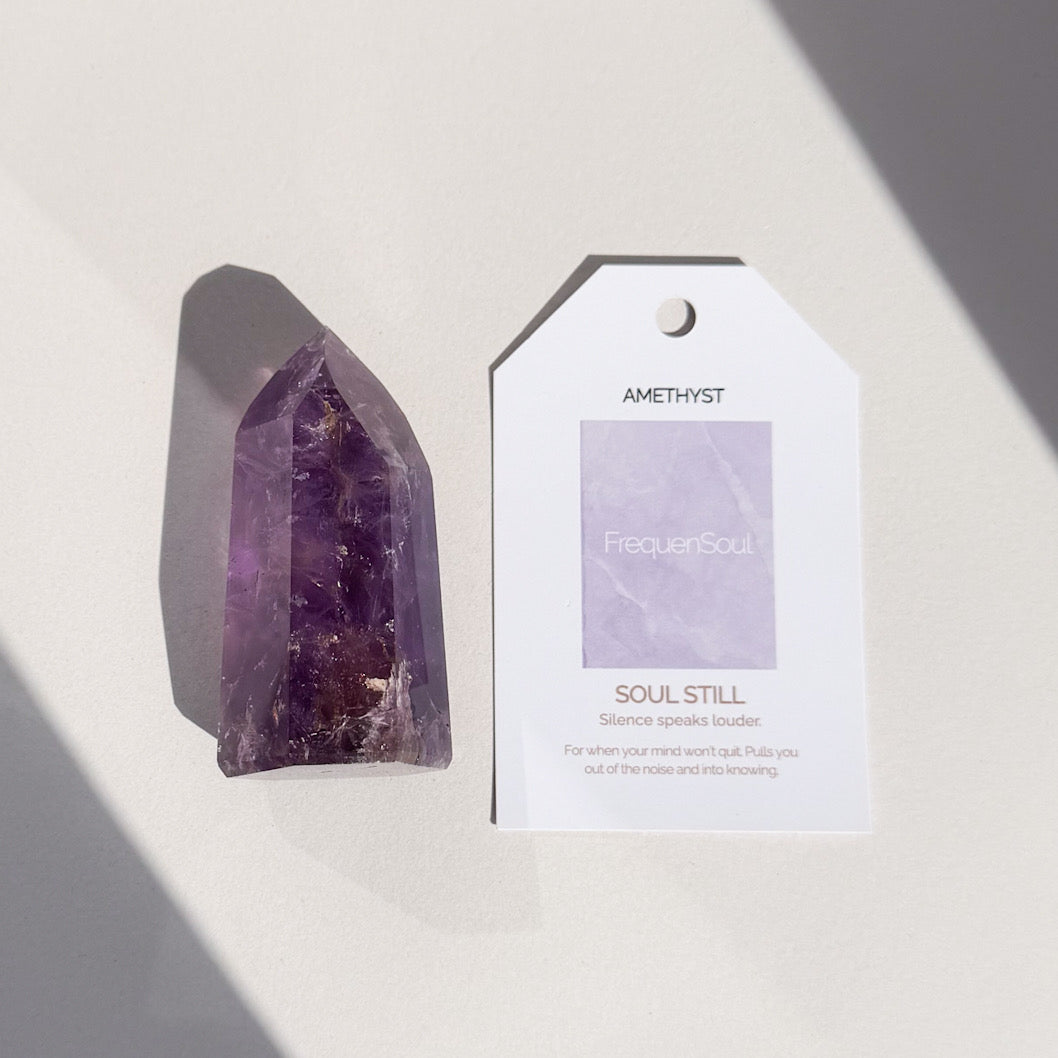 AMETHYST POINT - 84g | 7x3cm
